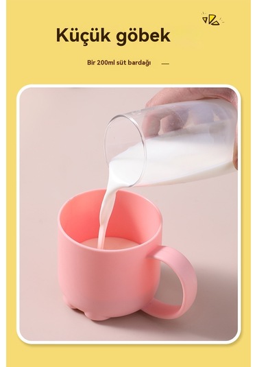 Aurora Saplıçocuk Su Bardağısilikonısıyılım Kabıdüşmeönleyici Ve Sızdırmaz Yil Mavi