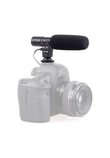 Dslr Makine ve Video Kamera için Stereo Mikrofon