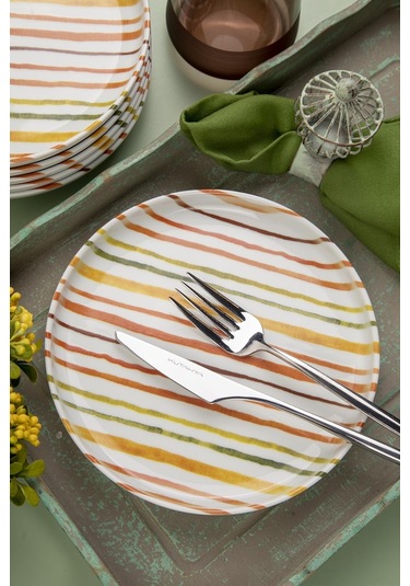 Kütahya Porselen Moderna 6 Kişilik 19 Cm Pasta Takımı Barcod