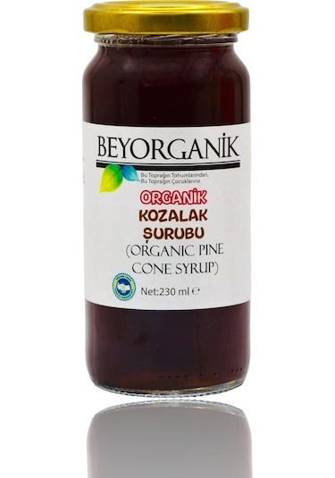 Beyorganik Organik Çam Kozalak Şurubu 230 G