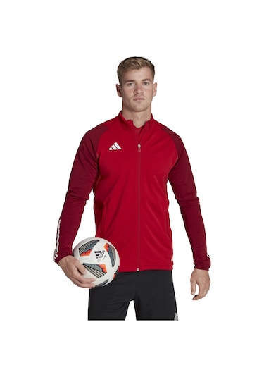Adidas Tiro23 C Tr Jkt Erkek Futbol Uzun Kollu Antrenman Üstü He5650 Kırmızı 001