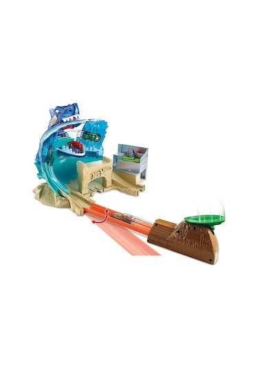 Hot Wheels Köpekbalığı Kumsal Yarışı Oyun Seti Hotwheels Fnb21