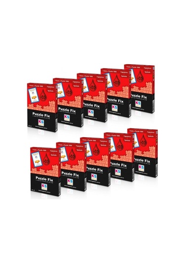 Ks Games 10'Lu Puzzle Yapıştırıcısı Set 10X40 Ml