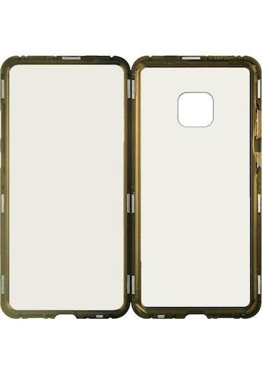 New Case Huawei Mate 20 Pro Uyumlu Arka Koruma Arka Koruma Kılıf - Gold Gold