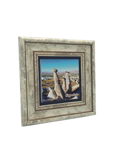 Kapadokya Baskılı Taş Tablo 20x20 719