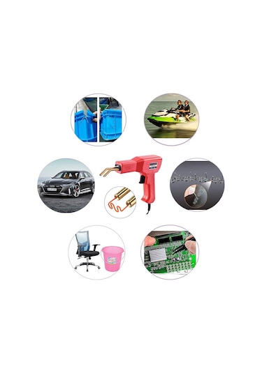 Valkyrie 600 Uçlu Araba Tampon Plastik Tamir Kaynak Makinesi