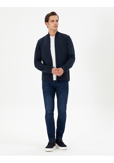 U.s. Polo Assn. Erkek Lacivert Hırka Örme 50293386-vr033 Lacivert