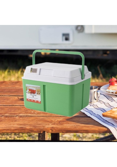 Suntek Plaj, Spor Için Taşınabilir Soğutucu Kutu Çok Yönlü Yeşil