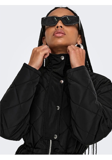 Only Lina Life Kadın Siyah Mont 15354432-b Siyah