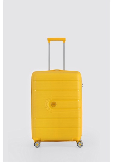 Ççs 5247 Polipropilen Kabin Boy Valiz Sarı