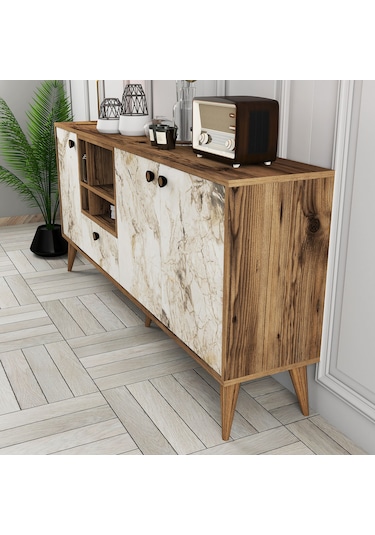 Napoli Konsol - Beyaz Mermer