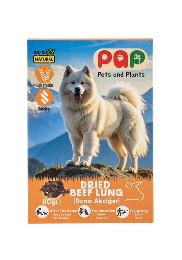 Pets And Plants Pap Dana Akciğer Sakat Et 80 G