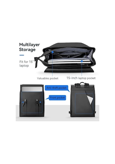 Mark Ryden Muke 2 Mr-1622 15.6" Laptop-notebook Sırt Çantası Siyah