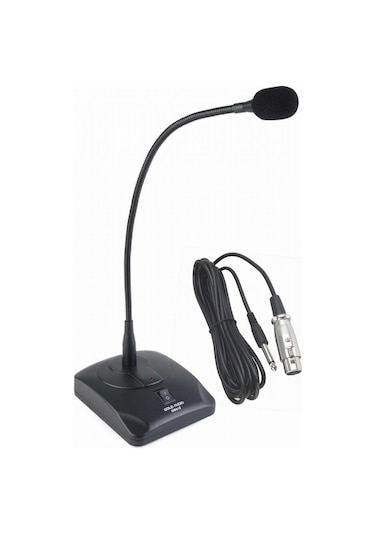 Gold Audio Gm-818 Kürsü Mikrofonu Işıklı Ding Donglu