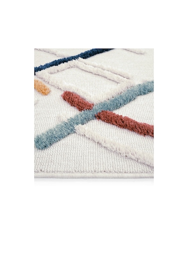 Cool Halı Palazzo Yumuşak Bukle Tezgah Önü Leke Tutmaz Renkli Kabartmalı İskandinav Mutfak Halısı