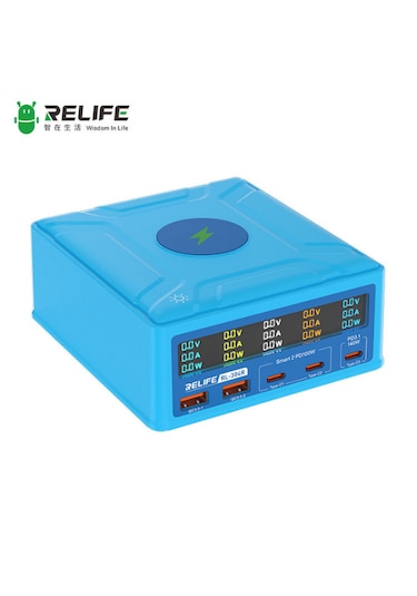 Relife Rl-304r 260 Watt 5 Portlu Wireless Özellikli Akıllı Şarj İstasyonu