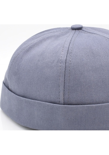 Erkek Docker Cap %100 Pamuk Katlamalı Trend Şapka