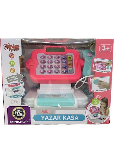 Sesli Ve Işıklı Dokunmatik Yazarkasa Kız Çocuk Oyuncağı