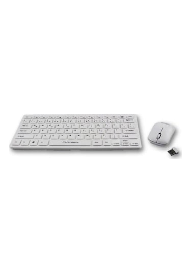 Platoon PL-395 Mini Kablosuz Q Klavye Mouse Set