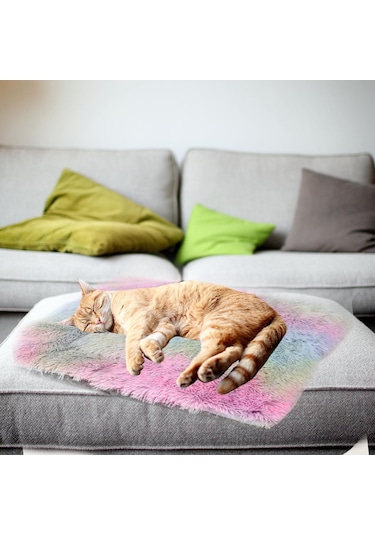 Kapalı Kediler İçin Kedi Yatağı Yıkanabilir Kedi Yatakları Evcil Hayvan Yatağı Yenilikçi Tasarım Güvenli Isınma Rahat