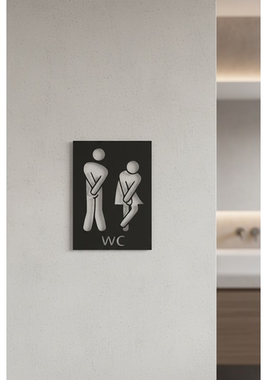 Wc Tabelası, Tuvalet Levhası, Kadın Erkek Tabela, Yönlendirme Levhaları 42