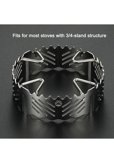 Geeksen St-132 Paslanmaz Çelik Fırın Rakısı, Rüzgar Engeli, Kayma Engeli, Enerji Tasarruflu, Çıktı Yüksek, Dış Mekan Pişirme Aleti, 3/4 Ayaklı Soğanlar İçin Uyumlu Gümüş