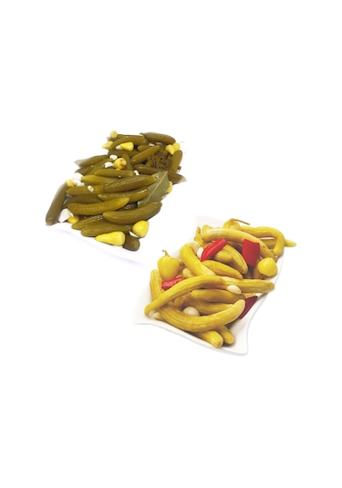 Çubuk Tadım Turşuları Salatalık Turşusu 1 KG + Acur Turşusu 1 KG