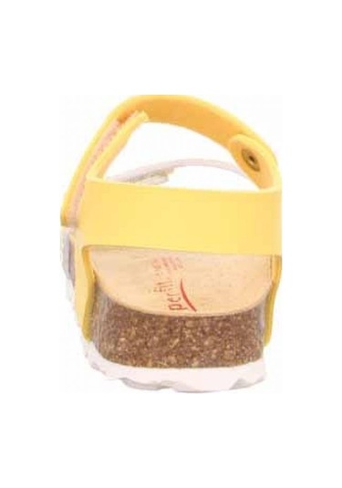 Superfit 4-00123 Kız Çocuk Sarı Mantar Sandalet Sarı