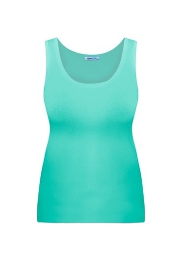 Darkzone Yeşil Penye Bayan Atlet - Dzwm7204