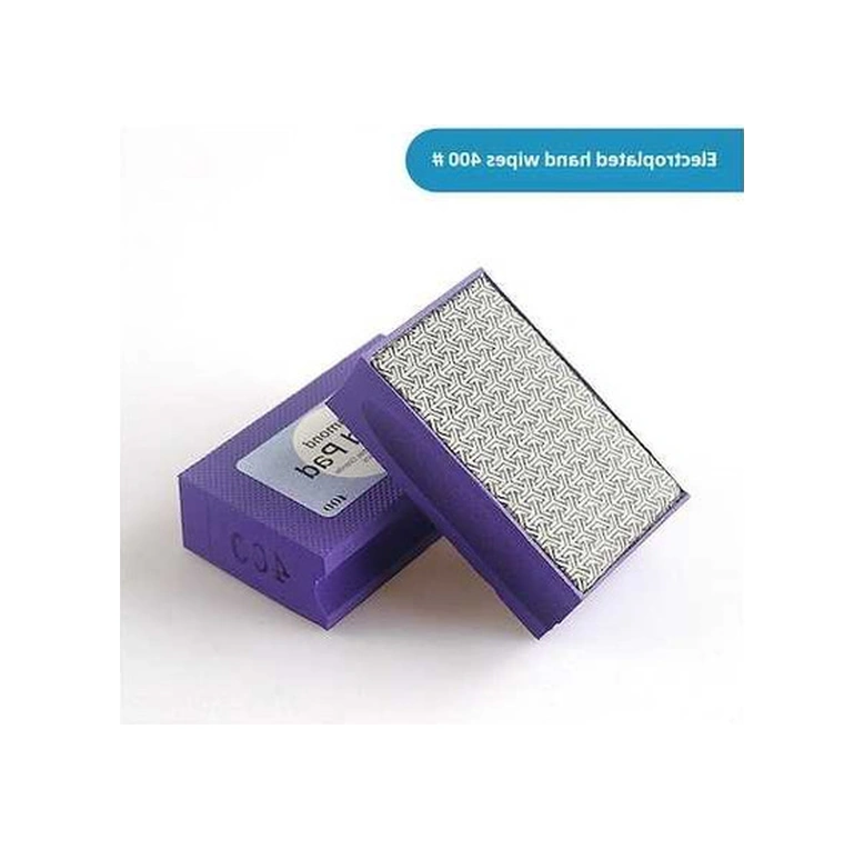 Tongxida El Taş, Cam, Seramik Kenar Testere - Elektroplatiği Elmas Zımpara Bloku 400 - Hafif Zımparlama Aleti 66g