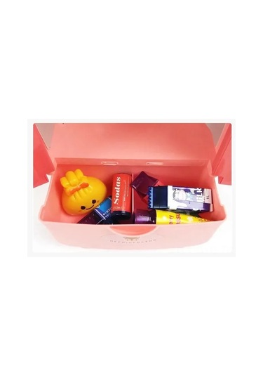 Symbee Çocuklar İçin Eğlenceli Ve Eğitici Pembe Çift Kapılı Buzdolabı Oyuncağı, 3 Yaş Üstü İçin Uygun, Abs Malzeme.