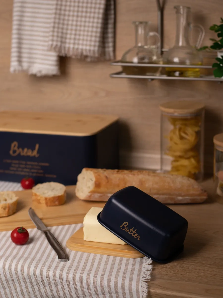 Agness Tereyağı Ve Peyniri İçin Kapaklı Sosluk 167237496 Mavi