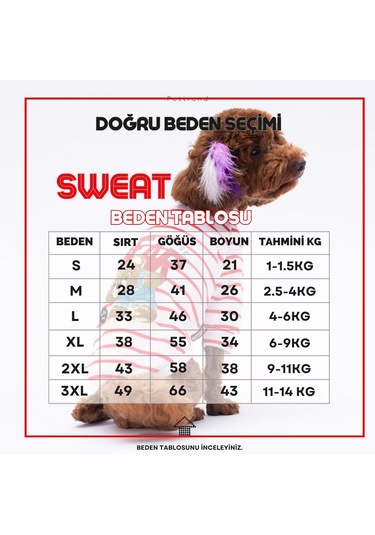 Kırmızı Bear With Me Baskılı Triko Sweat Kedi Köpek Sweat Kedi Köpek Kıyafeti