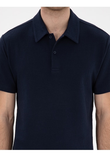 Pierre Cardin Erkek Lacivert Tişört 50307581-vr033 Lacivert