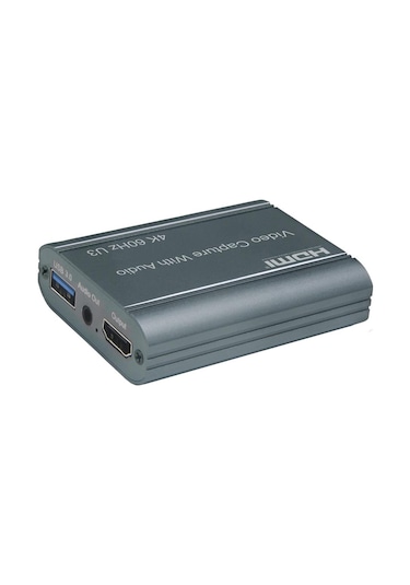 Gplus 4Kvc700 4K Hdmı 2.0 Vmix Live Uyumlu Usb 3.0 Video Capture