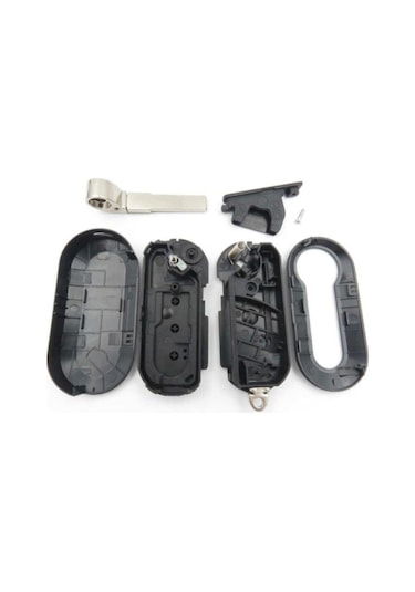 Lüx 1.sınıf Doblo Linea Uyumlu Albea Punto Uyumlu 3 Tuşlu Kumanda Kabı , Fiat Anahtar Kabı , Anahtarlık