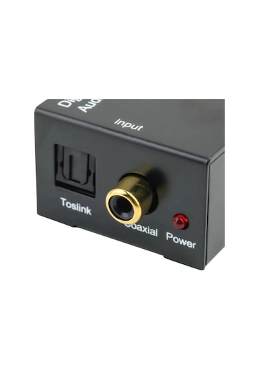 Dijital Optik Coaxial To Analog Dönüştürücü Adaptör
