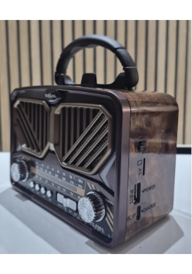 Yuegan Pl-4700 Nostalji Radyo Speaker Fm.bt.sd.usb Girişli