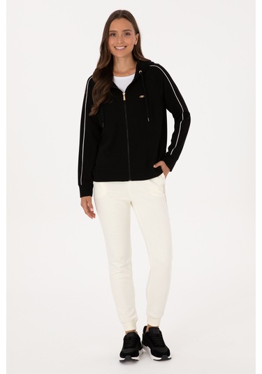 U.s. Polo Assn. Kadın Siyah Sweatshirt 50314187-vr046 Siyah