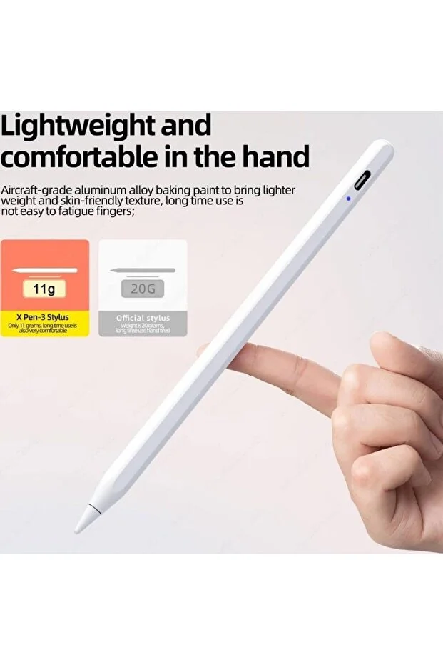 Xo-st-04 Kapasitif Kalem Gelis Tirilmis Evrensel Manyetik Beyaz