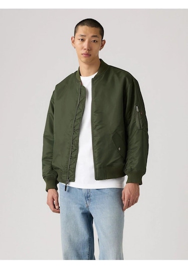Levi's Levis Ma-1 Erkek Koyu Yeşil Bomber Mont 005al-0001-13013 Haki
