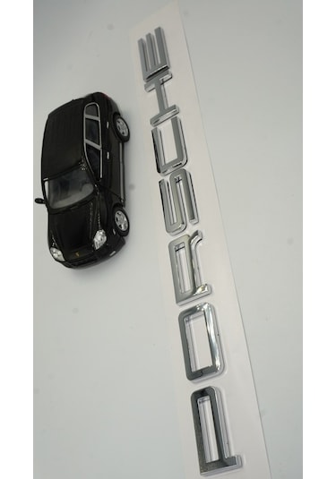 Porsche Bagaj Yazı Logo Parlak Krom Renk
