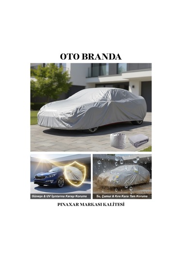 Automate Oto Branda 360 Elastik Tabanlı Su Ve Güneş Koruma Brandası
