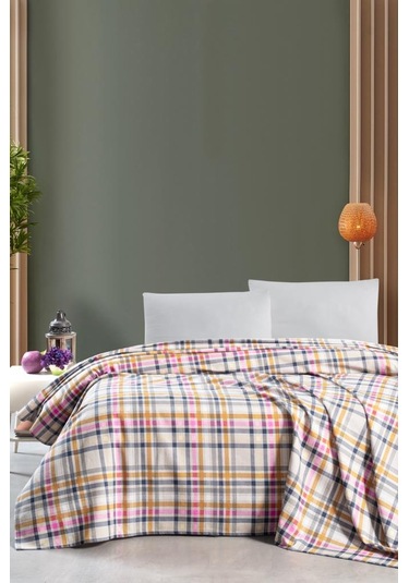 Mulberry Karla Tek Kişilik Pike Yatak Örtüsü 170 X 230