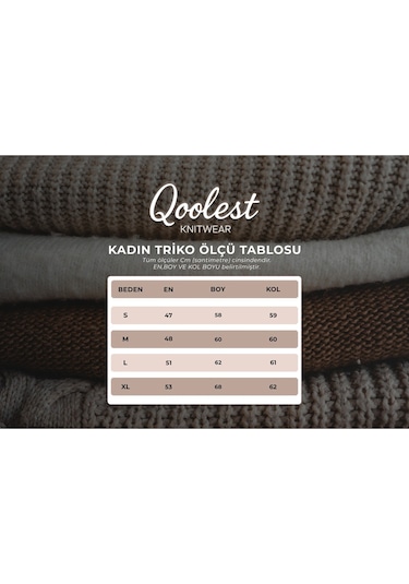 Qoolest Kadın Tüylü Dokulu Basic Triko Kazak Beyaz