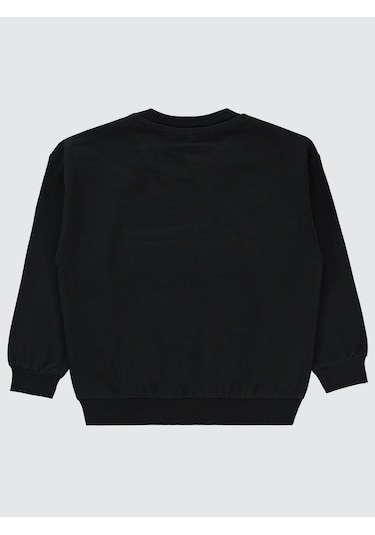Batman Erkek Çocuk Sweatshirt 10-13 Yaş Siyah