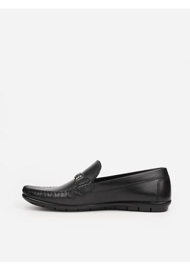 Pierre Cardin 90155 Hakiki Deri Siyah Erkek Günlük Ayakkabı Siyah