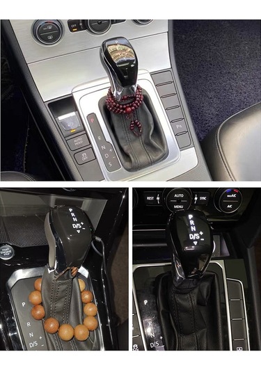 Uiowoo Magotan Işıklı Vites Kolu Otomobil İç Mekan Aksesuarları Cc Lavida New Bora Sagitar Lavida Passat Tiguan Golf Beyaz Lamba, Galvanizli