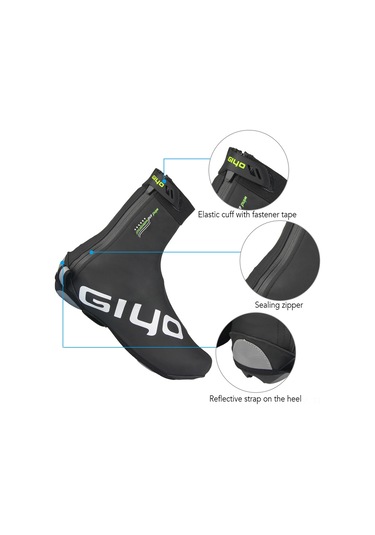 Wezone Kışın Bisiklet Sürmek İçin Su Geçirmez Ve Rüzgara Dayanıklı Ayakkabı Kılıfı - 3xl Çok Renkli