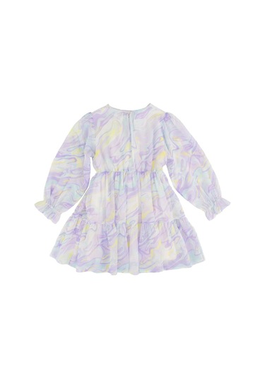 Bestkids Kız Çocuk Desenli Elbise Bb24yk12293 001